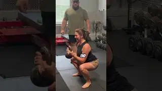It&rsquo;s all about coaching &mdash; Squat progressions #fitness #squat #coach