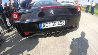 Exhaust Valves Open'd on a Ferrari 458!!!