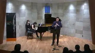 J. BRAHMS - Sonata for clarinet and piano op.120 n.1 - Simone Nicoletta clarinet