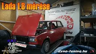 dyno-tuning.hu - Lada 1.8 m&eacute;r&eacute;se (Kiss Racing Team)