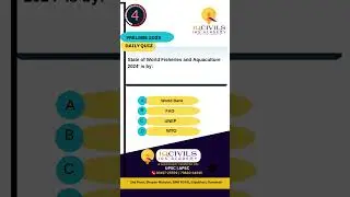 UPSC APSC Prelims Quiz  #upsc #apscprelims #dailyquiz