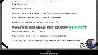 Avoid Rehab Budget NIGHTMARES: Stick to SMALL Projects! #shorts