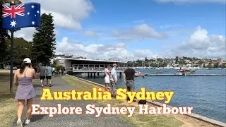 Sydney Australia [4K HDR Walk] The Boathouse Rose Bay//Explore Sydney Harbour