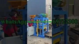 Small Machine, HUGE Output! Testing World&rsquo;s Most Efficient Portable concrete block Maker #blocks