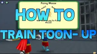 Toontown Rewritten How To Train Toon-Up! HD