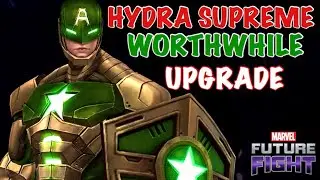 VILLAIN CAP SEEMS VERY GOOD ?? HYDRA SUPREME UNIFORM FIRST IMPRESSIONS | Marvel Future Fight