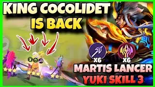 HYPER MARTIS COCOLIDET IS BACK COMBO MAGIC CHESS TERKUAT UPDATE TERBARU YUKI SKILL 3
