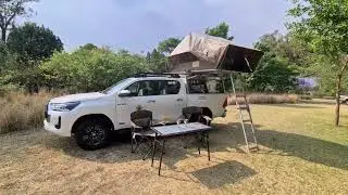 Demo presentation of a Bushlore Hilux 4x4 Camper for 2. Shared by Inspiration Africa.