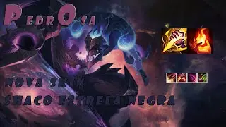 TESTANDO A NOVA SKIN DO SHACO DARK STAR