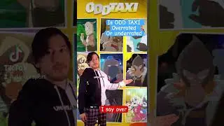 Maybe odd taxi was to hype to me #anime #animereaction