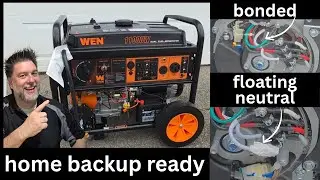 Do This First ⚠️ Before Using a Generator for Your House - 🔌 Converting to a Floating Neutral ⚡🏠