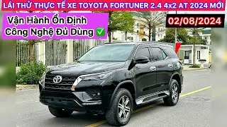 ✅LÁI THỬ THỰC TẾ XE TOYOTA FORTUNER 2.4L 4X2 AT 2024 (MỚI NHẤT), ĐẦM CHẮC, CÔNG NGHỆ VỪA ĐỦ, HƠI ỒN✅