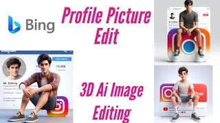 How To 3D Ai Image Editing Tutorial For Social Media Profile Picture In Tamil