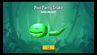 Unlocking Pool Party Snake - Snake Rivals #Nitemirror #SnakeRivals #PoolPartySnake #NewSnakes