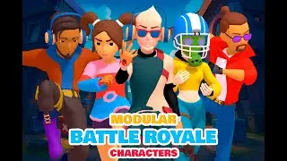 Stylized Battle Royale Characters