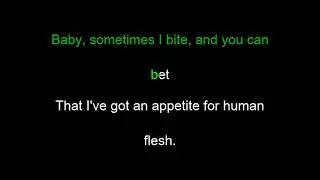 Zombie Love Song Karaoke Version Your Favorite Martian