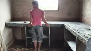 How To Install Granite Kitchen Table -                        complete kitchen table! Part -(4)