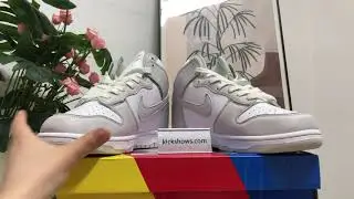 Review/Nike dunk high &ldquo;Vast Grey&rdquo;