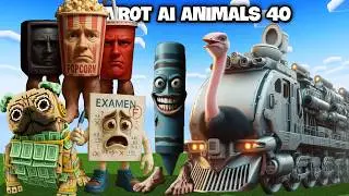 BRAINROT AI ANIMALS Minecraft 40: Trenostruzzoturbo5000, Popcorngaranamararan, Pabramatunyapakrahmar