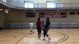 No Backboard Basketball League:  2 on 2 (Open Run)