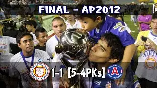 I.Metapán [1] vs. Alianza FC [1] [5-4PKS] FULL GAME -Final ES Apertura 2012- 12.16.2012