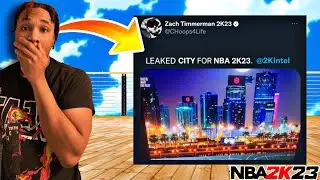 THESE NEW IMAGES OF THE NBA 2K23 CITY IS AMAZING!