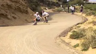 Downhill Disco and the Arbiter 36 KT Longboard with Original Skateboards