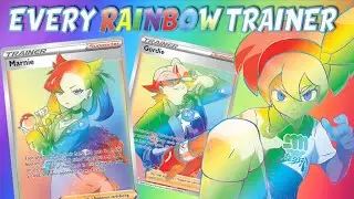 Every Hyper Rare Rainbow Trainer Card!