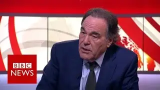 Oliver Stone on Snowden, Trump and Clinton - BBC News