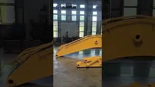 18.5m Long reach front for the Heavy excavator Shantui SE500  ​​#excavator #boom #arm​ #extended