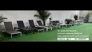 Beacon Peace Outdoor Aluminum Sun Loungers #sunlounger #outdoorfurniture