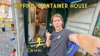 I live in a Shipping Container in Alaska | The Conex Home Tour | Alaska Seasonal Worker