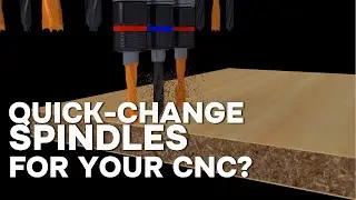 Quick-Change Spindle Boring Blocks | HOMAG CNC Technology