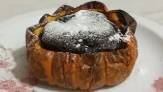 CAFELERDEKİ SUFLEYİ YAPALIM👑 HEMDE KABAK İÇİNDE👌💯💯#viral #sufle #video #viralvideo #viralvideos 