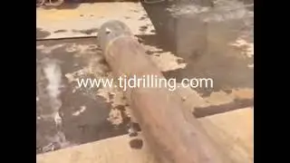 10inch drill rod 6M LENGTH 1400mm soil mixing auger head 120M HEXGON joint for deep soil mixing work