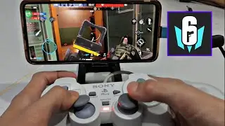 Rainbow Six Mobile Gameplay with PSone Controller - Android/iOS New FPS Game 2023