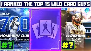 I ranked the TOP 15 WILD CARD PLAYERS in MLB The Show 23