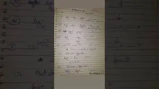 some basics property of logarithm (log)/subscribe for vedio or like it .
