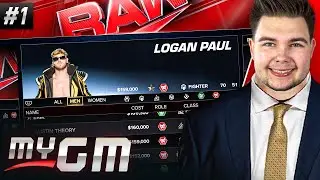 PIERWSZY DRAFT! - WWE 2K23 MyGM [#1]