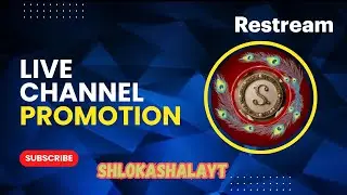 Live Channel Promotion | Get Free Subscriber's | You Tube Tips |#live #livepromotion #livechannel