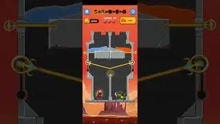 How To Loot: Pin Pull Rescue Level 37 gameplay (iOS Android)