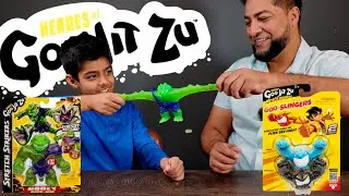 Goo Jit Zu stretch toys by Moosetoys (Goo-Slingers & Meteor Madness