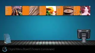 Digital Menu Board Templates 04
