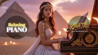 Relaxing Piano with a Beautiful Egyptian Goddess | Healing Music for Sleep, Meditation & Calm