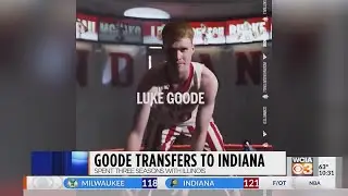 Luke Goode transfers to Indiana