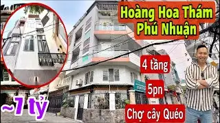 NHÀ ĐẸP 4 TẦNG NHIỀU PHÒNG TRUNG TÂM PHÚ NHUẬN &CHỢ CÂY QUÉO CHO GIA ĐÌNH ĐÔNG NGƯỜI Ở HOẶC LÀM CHDV