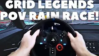Grid Legends POV Rain Race | Logitech G29
