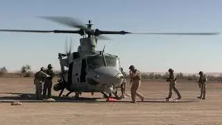 MAWTS-1 Conducts a FARP During WTI 2-23