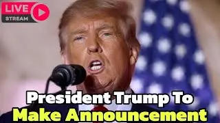 President Trump Makes Announcement LIVE From Oval Office