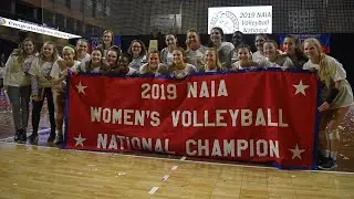 Marian Volleyball 2019 NAIA National Championship Game vs Westmont (12.7.19)
